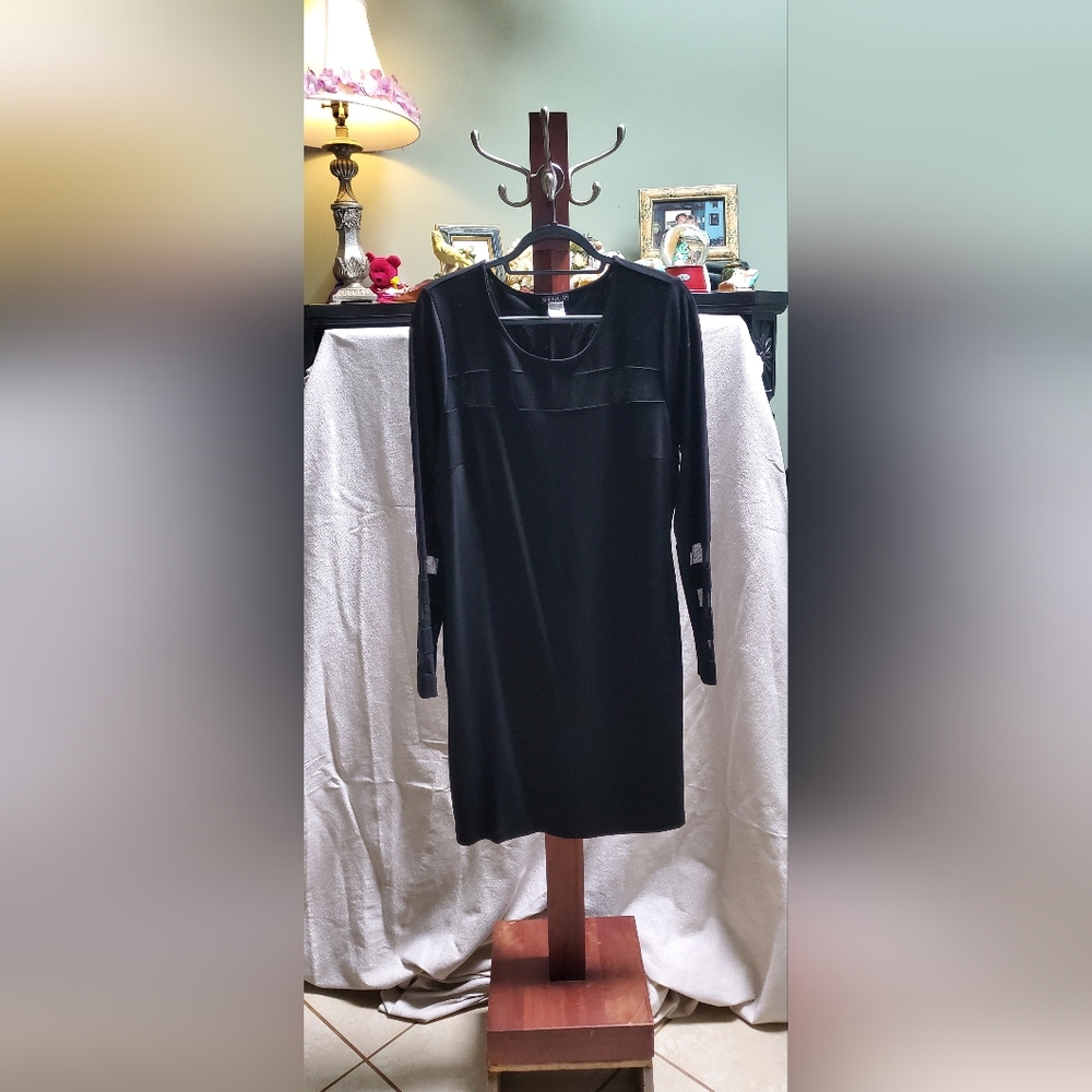 Venus Bodycon Black Cocktail Dress